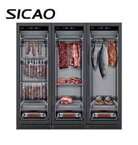 SICAO 1140L cá già hóa khô/xúc xúc xích khô máy làm lạnh/tủ lạnh